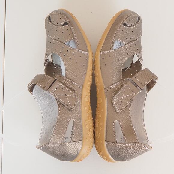 Spring Step Women's Streetwise Mary Jane Flat EUR 41 US 9.5- 10 Bronze Leather - Picture 8 of 10